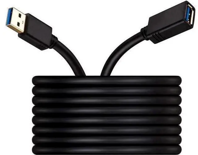 Main image of 16.4 ft. / 5m USB 3.0 Extension Cable , USB 3.0 Extension Cable - A-Male to A-Female for USB Flash Drive, Card Reader, Hard Drive, Keyboard,Mouse,Playstation, Xbox, Printer, Camera