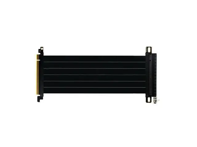 Alt view image 2 of 2 - FOR PCI-E 3.0 16X 180 Degree PCI-E Graphics Card Extension Cable Adapter Full Speed and Stability 30 cm