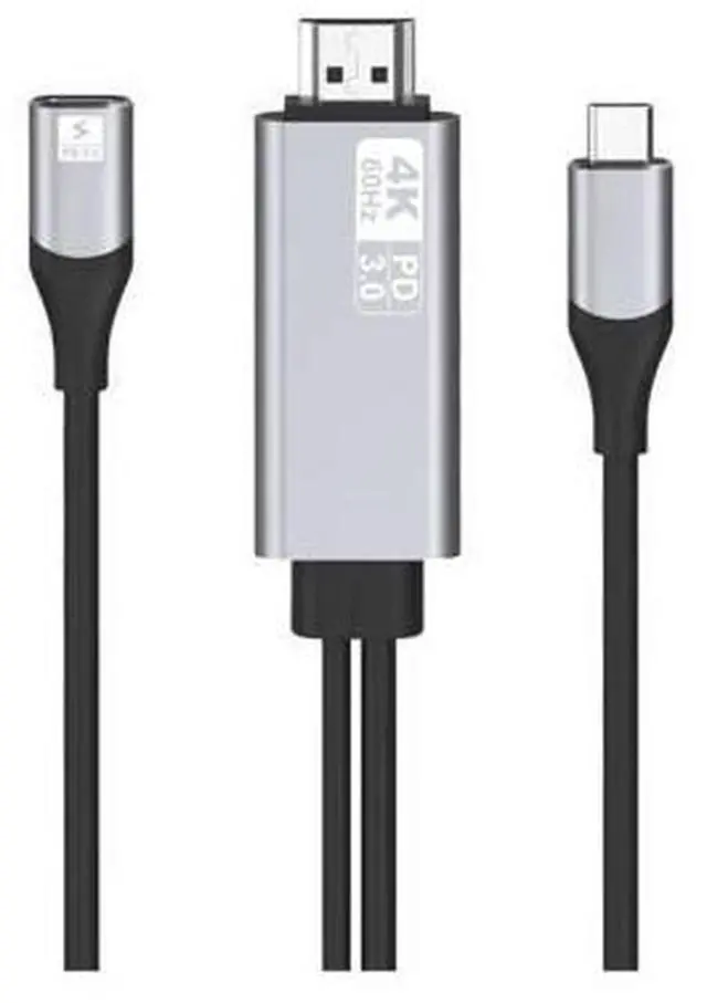 Main image of FOR 4K@60Hz Type C to HDMI-Compatible Cable Screen Mirroring Device for Laptop Converter Adapter Screen Sharing Accessories