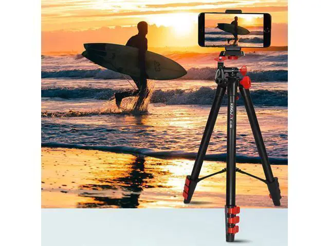 Alt view image 2 of 4 - VT-832 Aluminum Alloy Tripod Stand with Ballhead for Slr Camera Mobile Phone Extendable Tripod