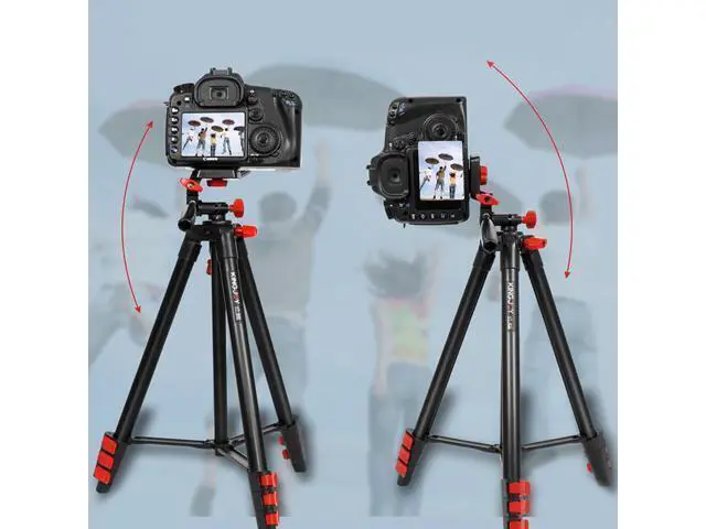 Alt view image 3 of 4 - VT-832 Aluminum Alloy Tripod Stand with Ballhead for Slr Camera Mobile Phone Extendable Tripod