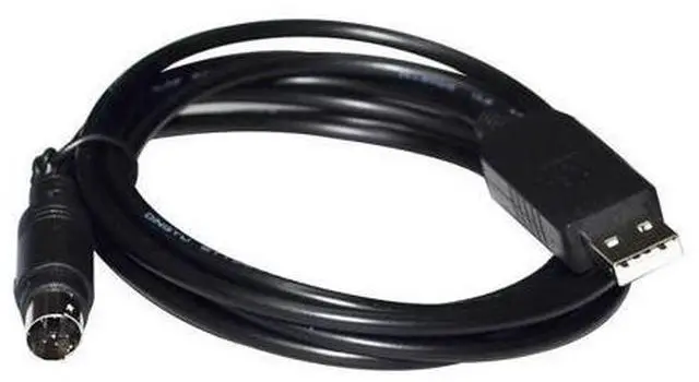 Main image of FTDI FT232RL USB TO MINI DIN 5 PIN MD5 MALE RS232 SERIAL COMMUNICATION CABLE FOR PANASONIC GT SERIES TOUCHSCREEN TOOL PORT TO PC (1.8M Length)