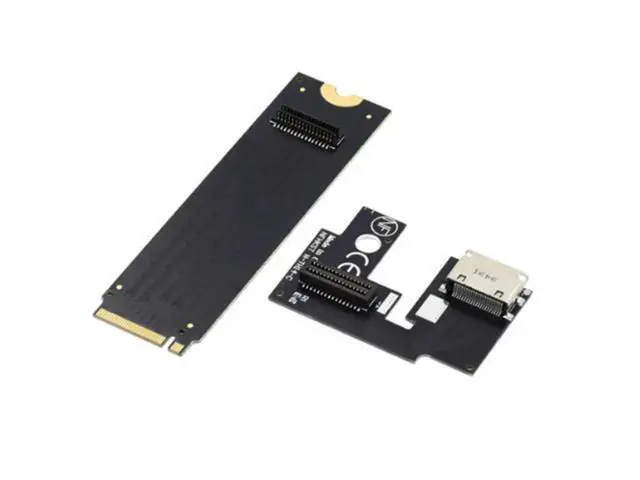 Alt view image 2 of 2 - FOR SFF-8612 to NGFF PCI-E 3.0 M.2 M-Key Host Adapter for 14+ External Graphics Card & SSD