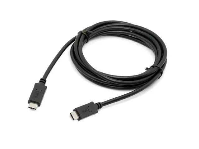 Alt view image 3 of 4 - CYDZ CY White USB-C USB 3.1 Type C Male Connector to C Male Charge Cable for Laptop & Chromebook
