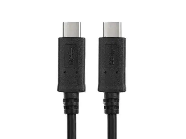 Alt view image 4 of 4 - CYDZ CY White USB-C USB 3.1 Type C Male Connector to C Male Charge Cable for Laptop & Chromebook