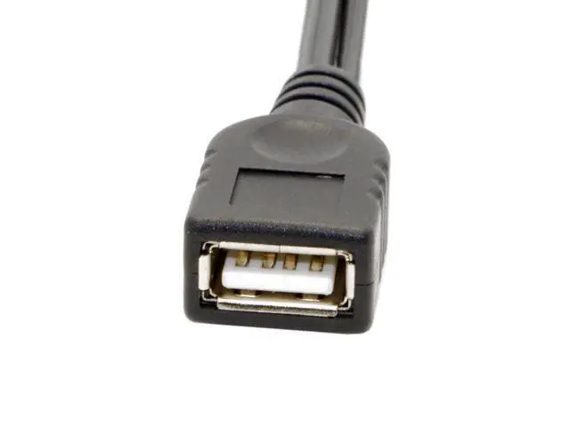 Alt view image 4 of 4 - CYDZ USB-C USB 3.1 Type C Male Connector to A Female OTG Data Cable with Extral Power