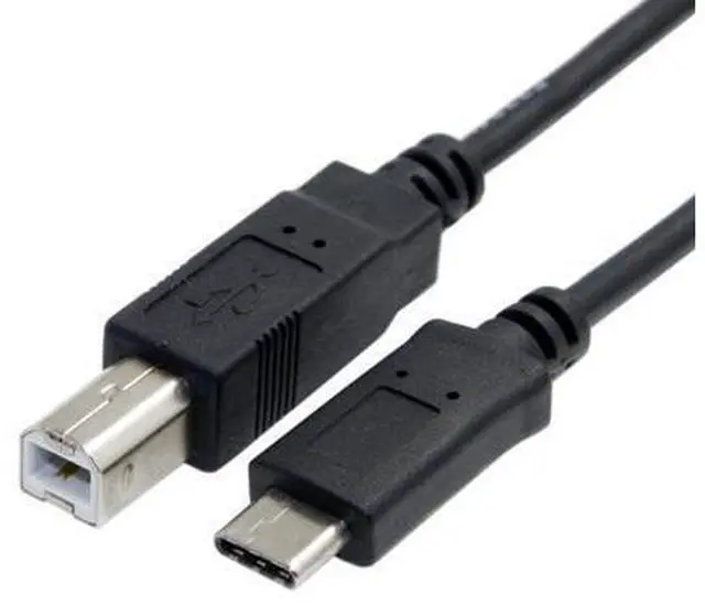 Main image of CYDZ USB-C USB 3.1 Type C Male Connector to USB 2.0 B Type Male Data Cable for Cell Phone & Notebook & Laptop