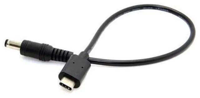 Main image of CYDZ USB 3.1 Type C USB-C to DC 5.5 2.5mm Power Plug Extension Charge Cable for Apple Laptop 20cm