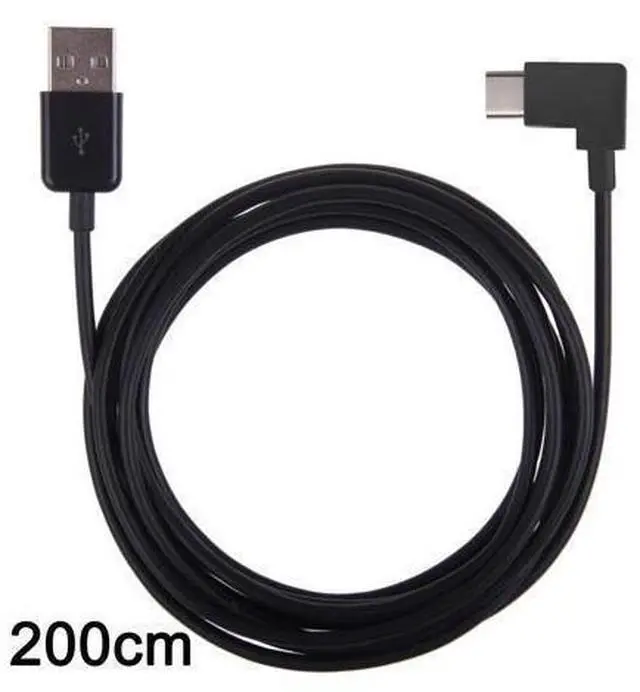 Main image of NGFF Right Angled USB 3.1 Type C USB-C to USB 2.0 Cable 90 Degree Connector for Tablet & Mobile Phone 200cm