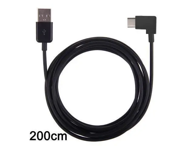 Alt view image 5 of 7 - NGFF Right Angled USB 3.1 Type C USB-C to USB 2.0 Cable 90 Degree Connector for Tablet & Mobile Phone 200cm