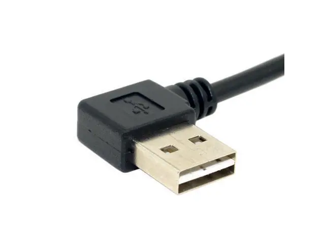 Alt view image 3 of 4 - CYDZ Reversible USB-C Type C to USB 2.0 90 Degree Left & Right Angled Data Cable for Laptop & Tablet & Cell Phone