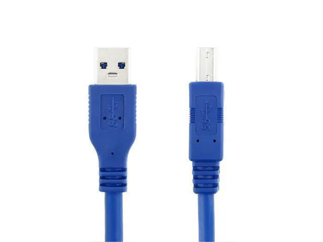Alt view image 3 of 4 - CYDZ USB 3.0 A Male AM to USB 3.0 B Type Male BM Extension Printer Wire Cable USB3.0 Cable for Printer Supper Speed 1.0M
