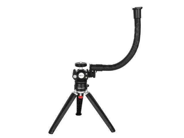 Alt view image 3 of 4 - Multi-Function Desktop Tripod with 360 Rotation Ballhead Mini Tripod for Smartphone Ring Light for Live Broadcast