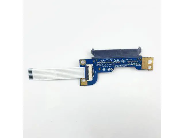 Alt view image 3 of 4 - HDD cable For HP 15-DA 15-DB 250 255 256 G7 TPN-C135 TPN-C136 laptop SATA Hard Drive HDD SSD Connector Flex Cable LS-G072P