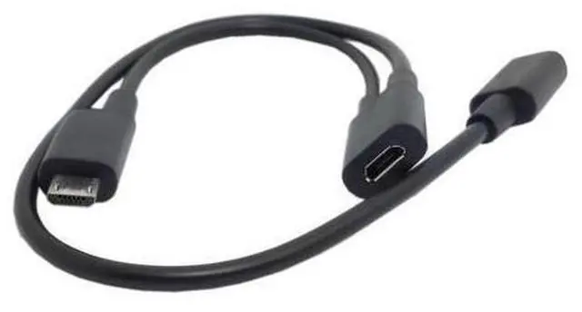 Alt view image 2 of 4 - CYDZ Micro USB Female to 2 Micro USB Male Splitter extension charge cable for Galaxy S5 i9600 S4 I9500 Note2 N7100 S3 I930