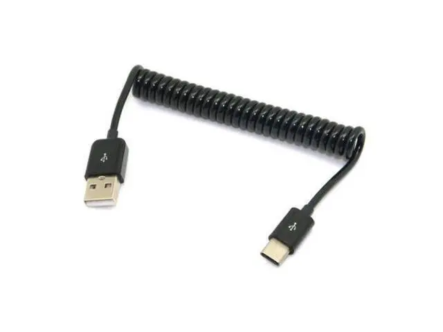 Alt view image 2 of 5 - Data Cable Cy A Male To Usb-c 3.1 Type C Standard 2.0 For N1 Tablet Mobile Phone Stretch