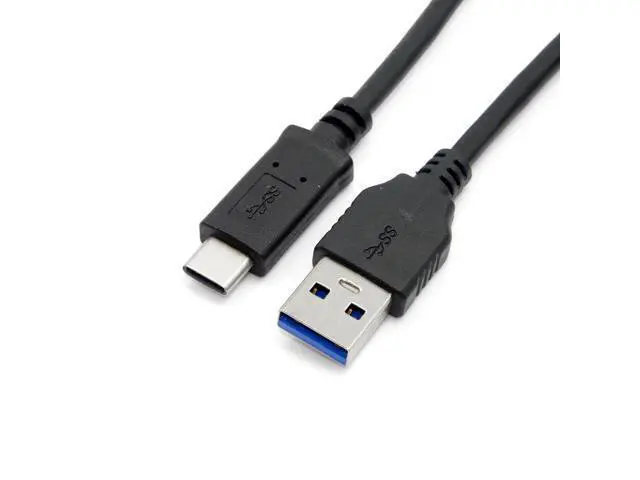 Alt view image 2 of 4 - CYDZ 6ft 2m USB 3.0 3.1 Type C Male Connector to Standard Type A Male Data Cable for Nokia N1 Tablet &Mobile Phone