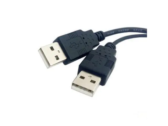 Alt view image 4 of 7 - CYDZ BK USB 2.0 Female A to Dual A Male Extra Power Data Y Cable for 2.5" Hard Disk