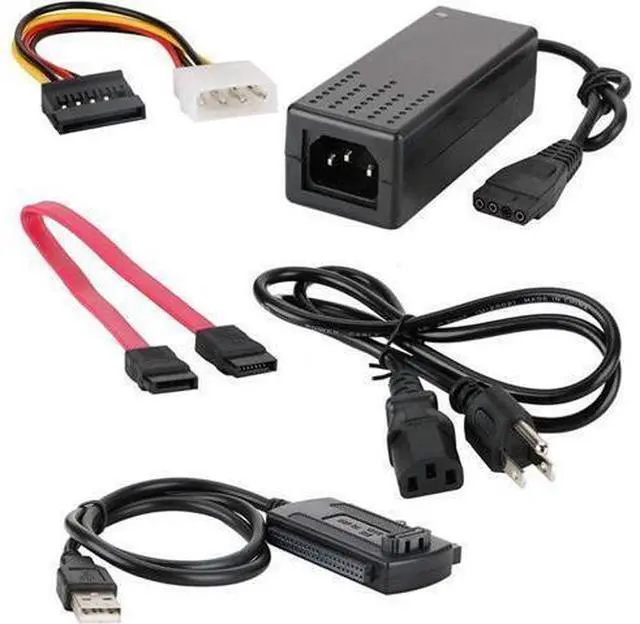 Main image of SATA/PATA/IDE to USB 2.0 Adapter Converter Cable for Hard Drive Disk 2.5 inch 3.5 Hard Drive FE for Hard Drive US Plug