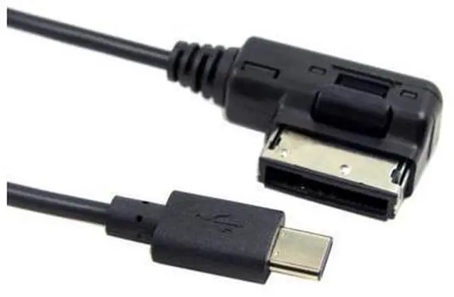 Main image of Media In AMI MDI USB-C USB 3.1 Type C Charge Adapter Cable For Car VW AUDI 2014 A4 A6 Q5 Q7 & for New Laptop & Chromebook