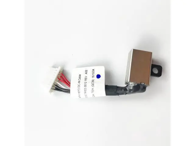 Alt view image 3 of 4 - DC Power Jack with cable For DELL Inspiron 13 5379 5368 5378 P69G laptop DC-IN Flex Cable
