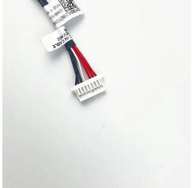 Alt view image 4 of 4 - DC Power Jack with cable For Dell Inspiron 17 7778 7779 P30E 7378 7368 7405 5482 laptop DC-IN Charging Flex Cable 06VV22