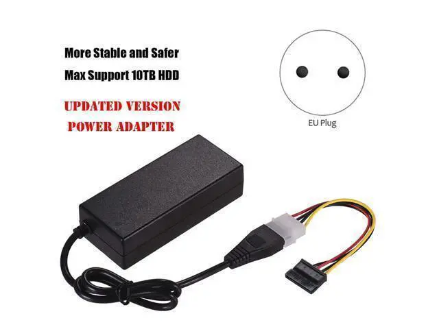 Alt view image 2 of 5 - SATA PATA IDE Drive to USB 2.0 Adapter Converter Cable for Hard Drive Disk HDD 2.5 inch 3.5 inch with External EU Plug