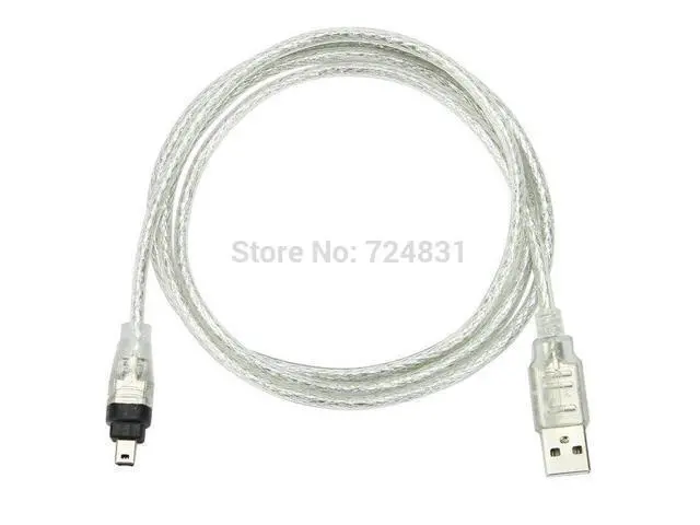 Alt view image 2 of 4 - CYDZ USB Male to Male Firewire IEEE 1394 4 Pin iLink Adapter Cord Cable for SONY DCR-TRV75E DV