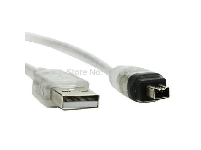 Alt view image 3 of 4 - CYDZ USB Male to Male Firewire IEEE 1394 4 Pin iLink Adapter Cord Cable for SONY DCR-TRV75E DV
