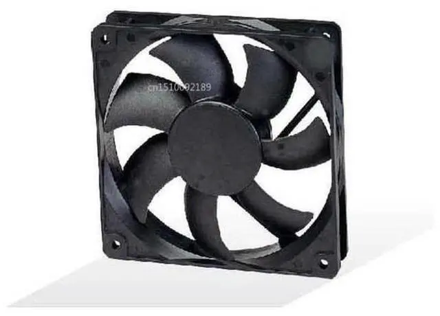 Main image of Ventilador enfriador de servidor de 2 cables, 2 cables, para AD12012DB257000 DC 12V 0.13A 120x120x25mm