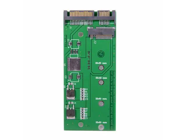Alt view image 2 of 3 - Cablecc M.2 NGFF PCI-E 2 Lane SSD to 7mm 2.5" SATA 22pin Hard Disk Case PCBA for X240S Y410P Y510P E431 E531
