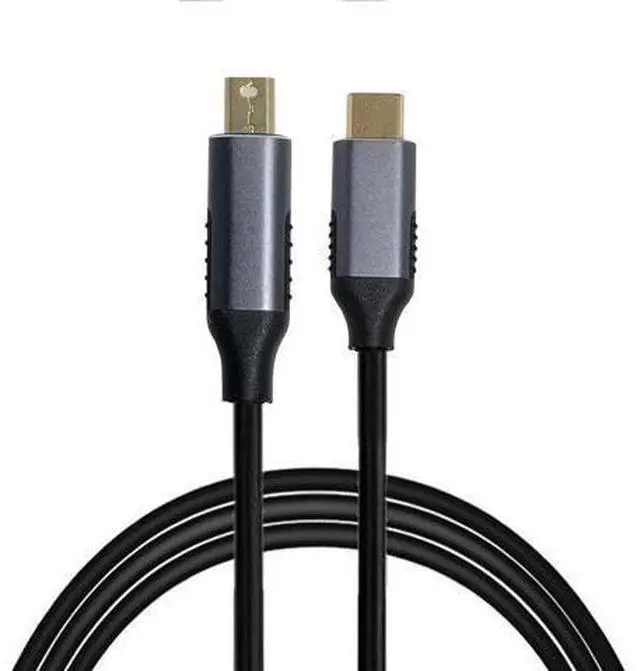 Main image of USB 3.1 Type C USB-C Source to Mini DisplayPort DP Displays Male 4K Monitor Cable for Laptop 1.8m