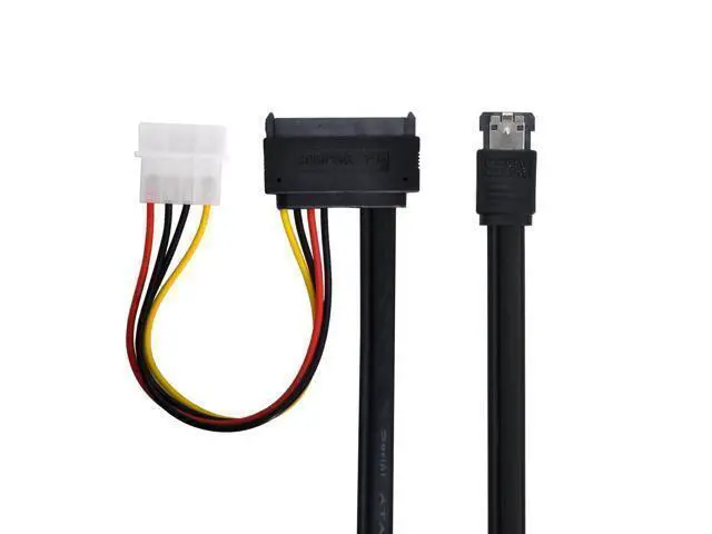 Alt view image 2 of 3 - Power eSATA Combo to SATA 22Pin IDE 5V 12V for 3 5" 2 5" Hard Disk Cable 50cm