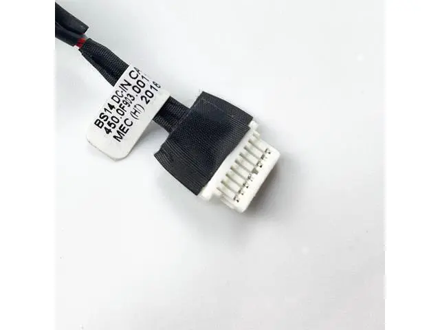 Alt view image 3 of 4 - DC Power Jack with cable For Dell Inspiron 5390 5391 laptop DC-IN Flex Cable