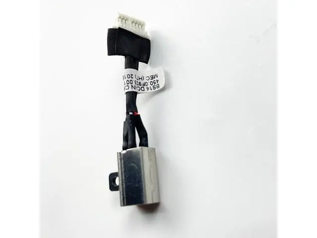 Alt view image 4 of 4 - DC Power Jack with cable For Dell Inspiron 5390 5391 laptop DC-IN Flex Cable