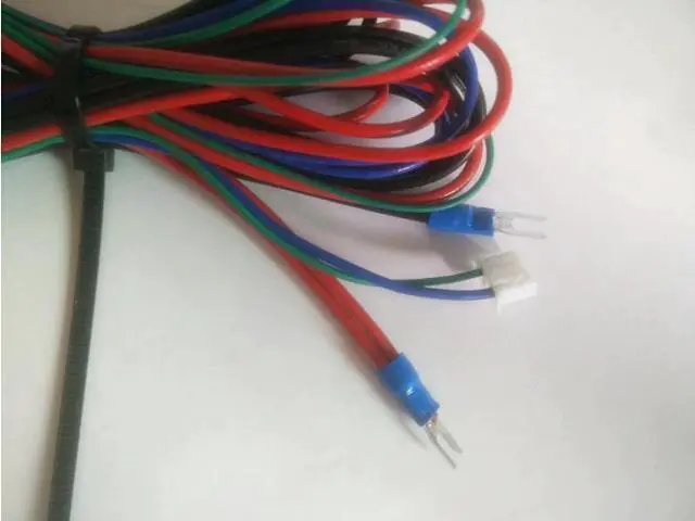 Alt view image 3 of 3 - funssor 1pc replace Anet A6/A8 Hotbed Cable Upgraded MK3 heated bed for Mendel RepRap i3 Anet A8 3d printer Heated bed cable