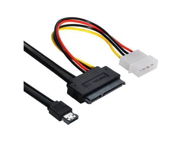 Alt view image 3 of 3 - Power eSATA Combo to SATA 22Pin IDE 5V 12V for 3 5" 2 5" Hard Disk Cable 50cm