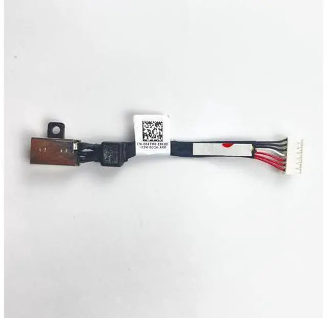 Alt view image 2 of 4 - DC Power Jack with cable For Dell Inspiron 13 15 17 7390 7391 7791 7590 7586 7786 laptop DC-IN Flex Cable