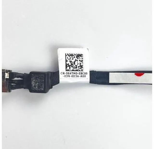 Alt view image 4 of 4 - DC Power Jack with cable For Dell Inspiron 13 15 17 7390 7391 7791 7590 7586 7786 laptop DC-IN Flex Cable