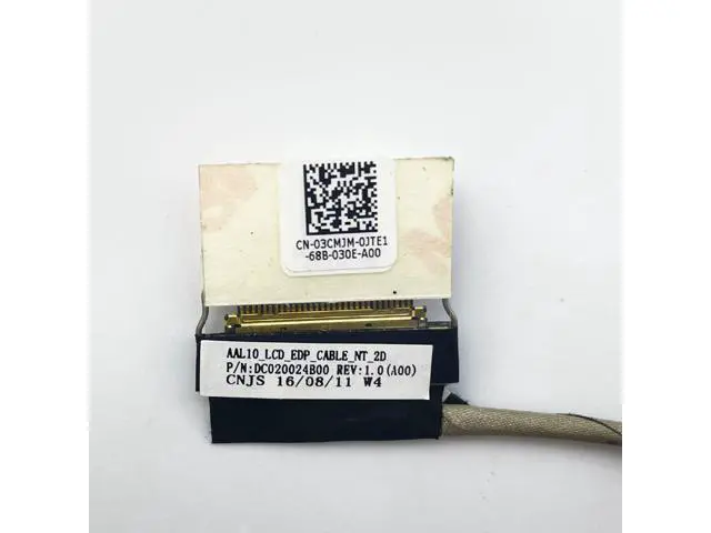 Alt view image 4 of 4 - Video screen Flex cable For Dell Inspiron 5452 5458 5459 3458 3459 laptop LCD LED Display Ribbon cable 03CMJM DC020024B00
