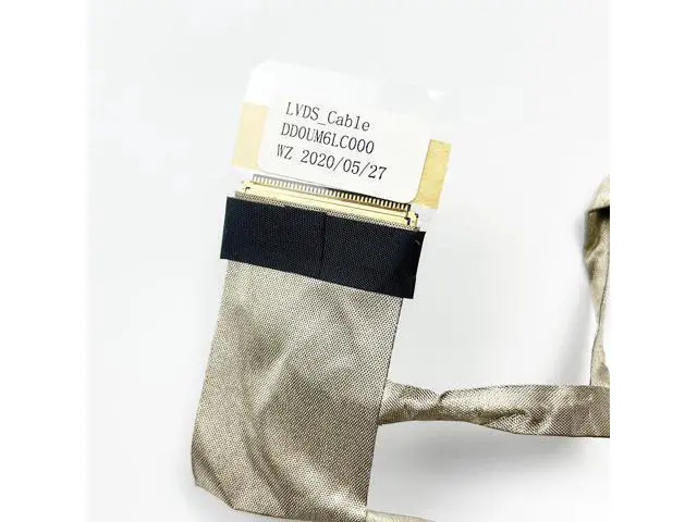 Alt view image 2 of 4 - Video screen Flex cable For Dell Inspiron 1564 laptop LCD LED Display Ribbon cable DD0UM6LC001 DD0UM6LC000 DD0UM6LC002 061TN9