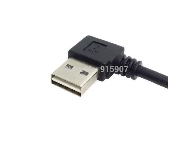 Alt view image 3 of 4 - CYDZ USB 2.0 Male to Female Extension Cable Reversible Design Up & Down Angled 90 Degree 100cm