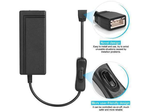 Alt view image 4 of 5 - SATA PATA IDE Drive to USB 2.0 Converter Cable for Hard Drive Disk HDD 2.5 Inch 3.5 Inch with AC Power Adapter,EU Plug
