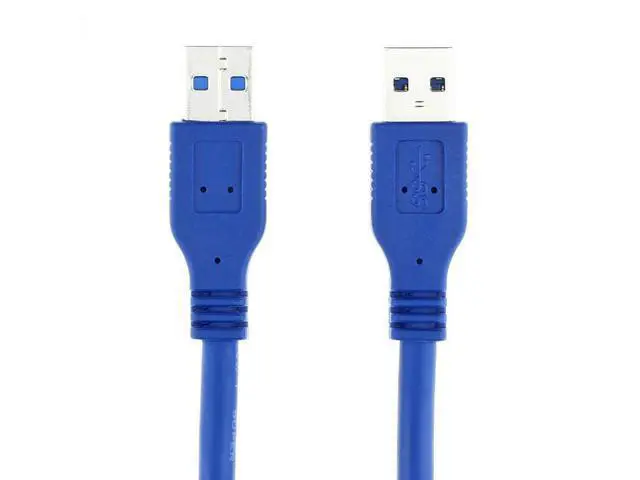 Alt view image 2 of 3 - USB 3.0 Standard A Type Male to Male Cable Extedning Adapter Cord Connector 1m