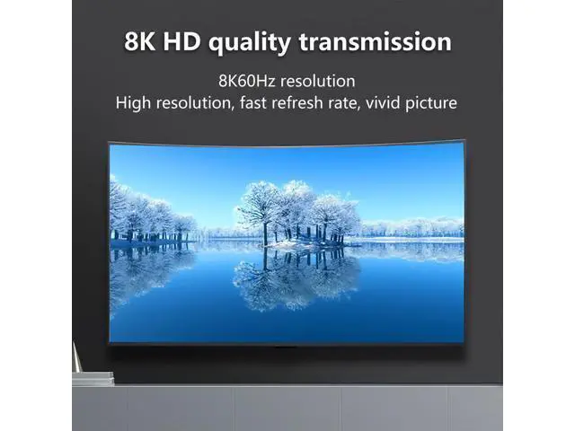 Alt view image 4 of 4 - DisplayPort 1.4 Cable 8K 4K HDR 165Hz 60Hz Display Port Adapter For Video PC Laptop TV DP High Speed 32.4Gbps Display Port Cable