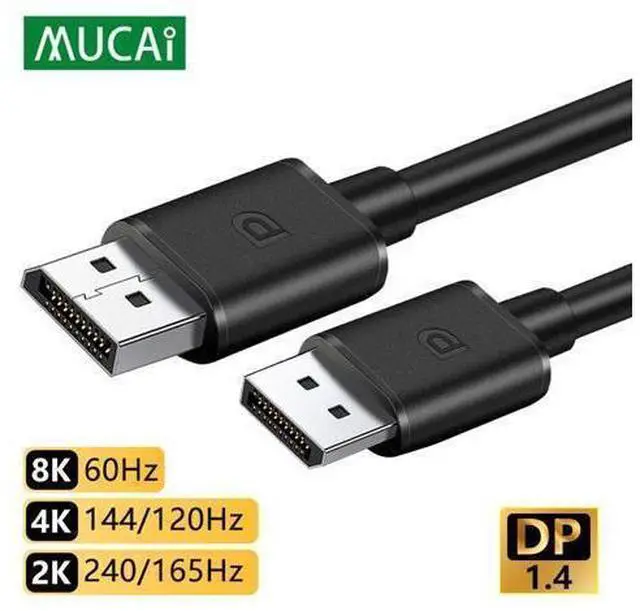 Main image of DisplayPort 1.4 Cable 8K 4K HDR 165Hz 60Hz Display Port Adapter For Video PC Laptop TV DP High Speed 32.4Gbps Display Port Cable