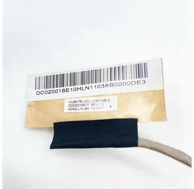 Alt view image 4 of 4 - Video screen Flex cable For Lenovo S415 S300T S400T S500T S405T laptop LCD LED Display Ribbon cable DC02001SE10