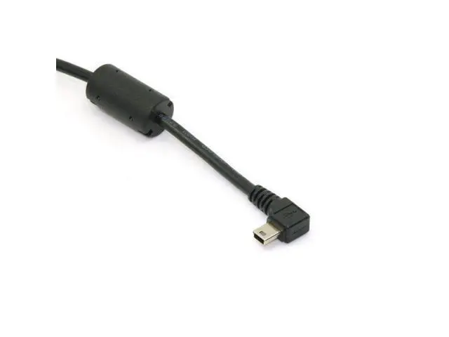 Alt view image 3 of 3 - Mini USB B Type 5pin Male Right Angled 90 Degree to USB 2.0 Male Data Cable 5M