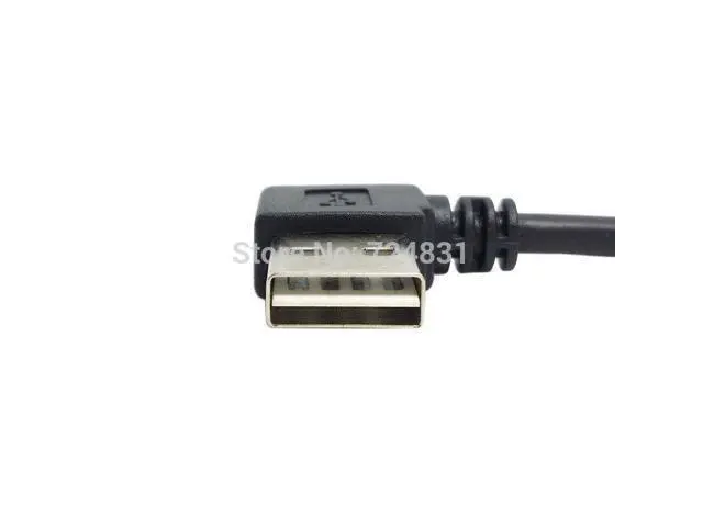 Alt view image 3 of 3 - USB 2.0 Male to Female Extension Cable Reversible Design Up & Down Angled 90 Degree 100cm