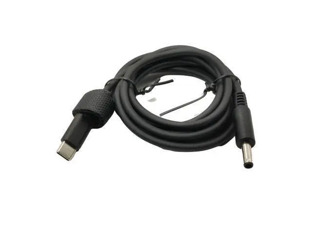 Alt view image 2 of 2 - USB C à 4.5mm Ordinateur Portable Câble De Charge De Type C à DC 4.5x3.0mm Convertisseur Rapide 65W PD Chargeur Cordon D'alimentation pour Dell 1.5m